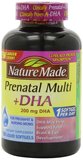 美国代购NatureMade孕妇产妇哺乳DHA叶酸多种维生素维他命150粒