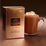 美国专柜 高迪瓦GODIVA 黑巧克力可可粉 40克试吃包 现货