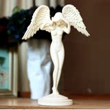 欧式家居摆件新房家装饰品创意工艺品艺术品人物美女天使雕塑摆设