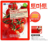 进口面膜 韩国3D面膜 FOOD HOLIC food a holic 西红柿美白面膜贴