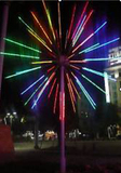 促销LED2米高天女散花造型烟花灯户外照明亮化景观庭院广场超亮珠