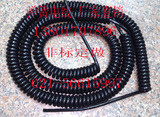 弹簧线5芯螺旋电缆耐磨弹簧线5*1.5 拉伸3米