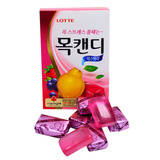 韩国进口零食品糖果 乐天润喉糖38g 草莓/蓝莓/薄荷/木瓜 4味可选