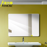 高端大气简约现代卫浴镜子长方形浴室镜墙壁挂洗手盆前镜洗漱镜子