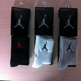 促销 AIR Jordan 乔丹棉袜子运动篮球男袜户外加厚毛巾底吸汗透气