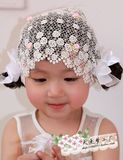 韩版宝宝帽子 儿童假发 婴儿童发带 宝宝假发头饰
