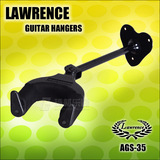 劳伦斯 lawrence 吉他贝斯壁挂 长柄吊架 自动锁挂架 挂钩 AGS-35