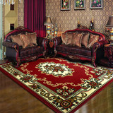 威尔顿机织地毯客厅卧室茶几欧式复古大地毯玄关床边地垫水洗满铺