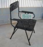 加粗加厚碳钢管仿皮折叠便盆坐便椅 抽屉式便椅老人孕妇移动马桶