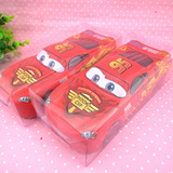 韩国可爱汽车总动员双层文具盒铁铅笔盒男孩 儿童小学生学习用品
