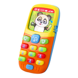 汇乐玩具儿童手机 智能仿真音乐手机956宝宝电话机幼儿益智婴早教