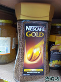 香港代购德國原裝進口雀巢金牌咖啡200g克瓶裝速溶咖啡 純黑咖啡