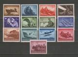 德国1944年二战国防军阵亡将士邮票新13全