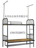 钢制双层床 铁床架 木床板双层床 学生床 公寓双人床 金属双人床
