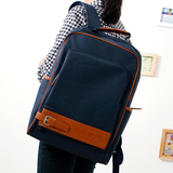包包2016新款简约双肩包男女韩版学院风书包中学生电脑背包旅行包