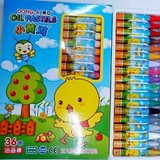 韩国东亚小黄鸡油画棒36色 DONG-A幼儿绘图美术图画笔 蜡笔 正品