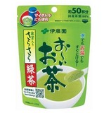 日本进口 伊藤园Itoen 抹茶入绿茶粉 冷热水均可冲泡 约50杯份