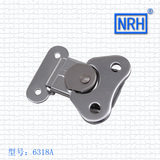 6318A贝勒挂锁扣NRH五金箱子蝴蝶锁《铁》航空箱对鼻锁安全门扣