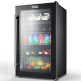 SKG SKG3607冰吧家用茶叶保鲜冷藏冷冻展示柜红酒冰箱透明玻璃门