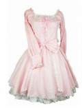公主的裁缝Lolita洋装淑女甜美修身气质长袖连衣裙  定制