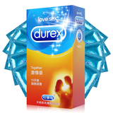 杜蕾斯激情12只装避孕套 夫妻性保健安全套 成人情趣用品