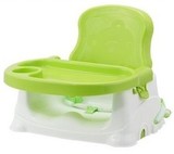 香港世纪宝贝 外贸儿童折叠餐椅 环保塑料便携幼儿餐盘 粉绿两色