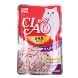 猫零食罐头猫用湿粮 日本伊纳宝妙好金枪鱼味60g 鲜封包湿粮包