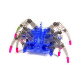 青蛙大地 蜘蛛机器人 DIY拼装玩具 益智乐趣 智力开发 创意 新奇