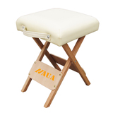 NAUA 便携式木制折叠凳 正品 技师凳 实木美容凳 木凳子 两色