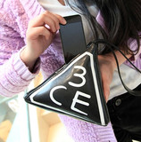 时尚女包2014新款 韩版 潮三角形手拿包手提包 3CE化妆包小包包邮