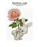 十字绣源文件-PCS/PM4-重绘图纸 玫瑰和兔子 Rose  bunny-large