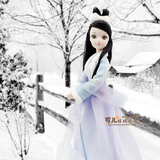 芭比洋娃娃正品可儿娃娃中国古装春夏秋冬四季仙子关节体女孩玩具