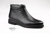 沙驰男鞋 2013年冬季特供款 套脚正装棉鞋黑61D9G523棕 61D9G524