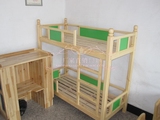 幼儿园专用床儿童床幼儿园双层床幼儿床木板床实木床幼儿园上下床