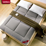 圣宝莱加厚榻榻米床垫折叠海绵学生宿舍单双人垫被床褥1.5 1.8米
