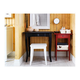 重庆宜家家居IKEA代购英格弗凳简约白色实木化妆凳小凳子