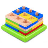 成人益智玩具 孔明锁 鲁班锁 智力智力几何形状拼装组合积木