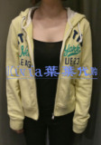 特价 SPAO上海代购 F(x)代言女装开衫字母拉链连帽卫衣运动衣外套