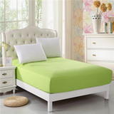 床笠单件防滑床垫套1.8米床品四件套床罩1.5纯色床垫罩1.2床床套