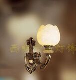特价西朗欧式家居全铜进口西班牙云石灯饰客厅餐厅卧室镜前壁灯具