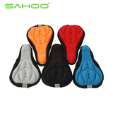 正品SAHOO 3D透气座垫套记忆海绵自行车单车山地车骑行酷感坐垫套