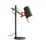 设计师灯木头摇臂书桌卧室台灯西班牙Marset Scantling 昆琳台灯