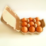 批发9只装带扣鸡蛋托 九枚包装盒 禽蛋盒 纸浆模塑厂家 超值低价