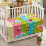 纯棉婴儿床单 宝宝床床单 儿童床专用床品幼儿园床垫床单卡通
