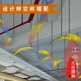 创意现代海鸥空中吊饰家居客厅天花板挂件装饰品酒店商场中庭吊饰