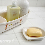 韩国进口洗浴用品收纳盒 皂盒 浴室收纳盒 洗发水沐浴露收纳篮