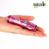 荧光剂检测灯笔 365nm紫光手电筒 化妆品面膜验钞紫外线灯USB充电