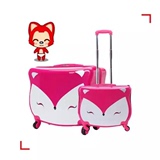 韩国新秀丽材质儿童拉杆旅行箱卡通阿狸静音万向轮登机行李包20寸