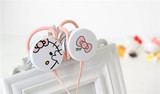 DIID 韩版可爱KT挂耳式耳机 粉卡通创意女式音乐通用手机平板耳机