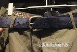 JJ/杰克琼斯 专柜代购 男士进口牛皮压纹针式腰带皮带 214377001